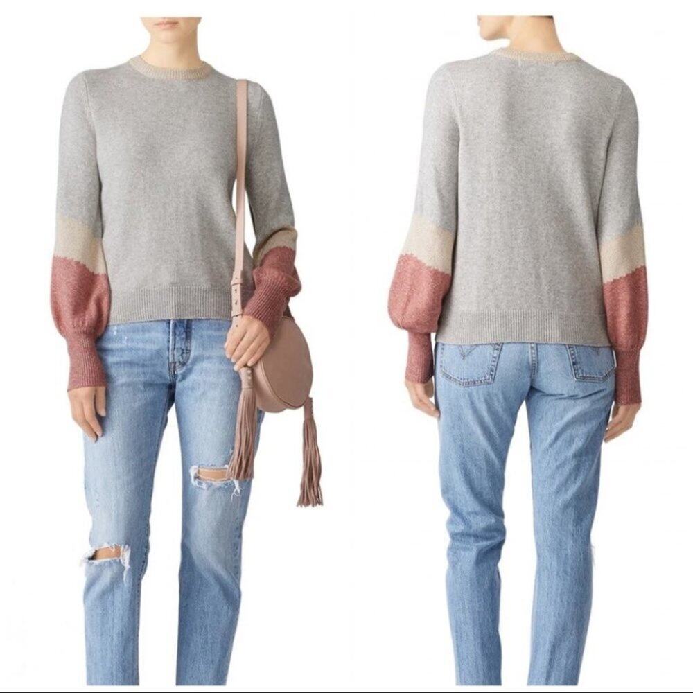 Cupcakes & Cashmere Striped Dolman Sleeve Sweater